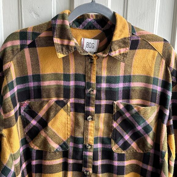 Urban Outfitters BDG Karl Slouchy Button Down Top - Picture 3 of 9